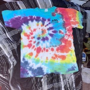 size large tie dye ace tee